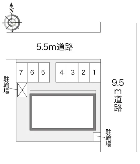 上越市春日新田５丁目 月極駐車場